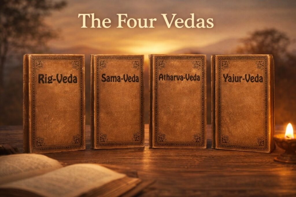 the Four Vedas of Sanatan Dharma—foundation of Ayurvedic wisdom -blogs.myhealthlogy.com
